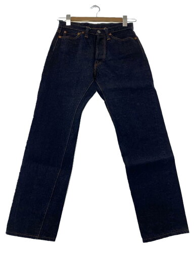 【中古】THE FLAT HEAD◆ストレートパンツ/30/コットン/IDG/3009【メンズウェア】 【中古】THE FLAT HEAD◆ストレートパンツ/30/コットン/IDG/3009【メンズウェア】