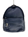 【中古】MARC JACOBS◆リュック/レザー/NVY/無地/M0013560-001//【バッグ】