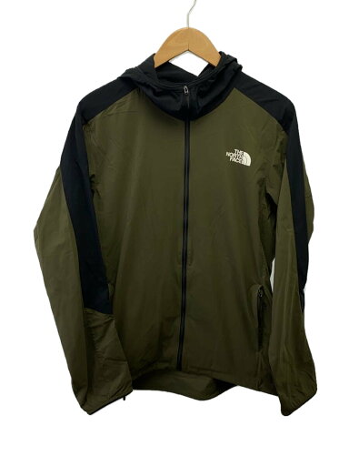 【中古】THE NORTH FACE◆ANYTIME WIND HOODIE_エニータイムウインドフーディ/L/ナイロン/カーキ【メンズウェア】 【中古】THE NORTH FACE◆ANYTIME WIND HOODIE_エニータイムウインドフーディ/L/ナイロン/カーキ【メンズウェア】
