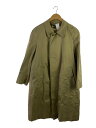 【中古】Aquascutum◆AQUA5/イングランド製/ステンカラーコート/--/コットン/BEG【メンズウェア】