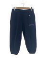 【中古】Champion◆ボトム/M/コットン/BLK/c8-w222//【メンズウェア】