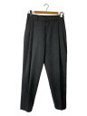 【中古】Acne Studios(Acne)◆16AW PIANO FLANNEL 2タックテーパードスラックス/44/グレー【メンズウェア】