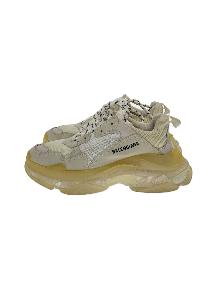 【中古】BALENCIAGA◆ローカットスニ