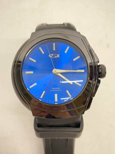 【中古】GSX◆クォーツ腕時計/アナログ/ラバー/BLU/BLK/SS/GSX400BTS【服飾雑貨他】 【中古】GSX◆クォーツ腕時計/アナログ/ラバー/BLU/BLK/SS/GSX400BTS【服飾雑貨他】