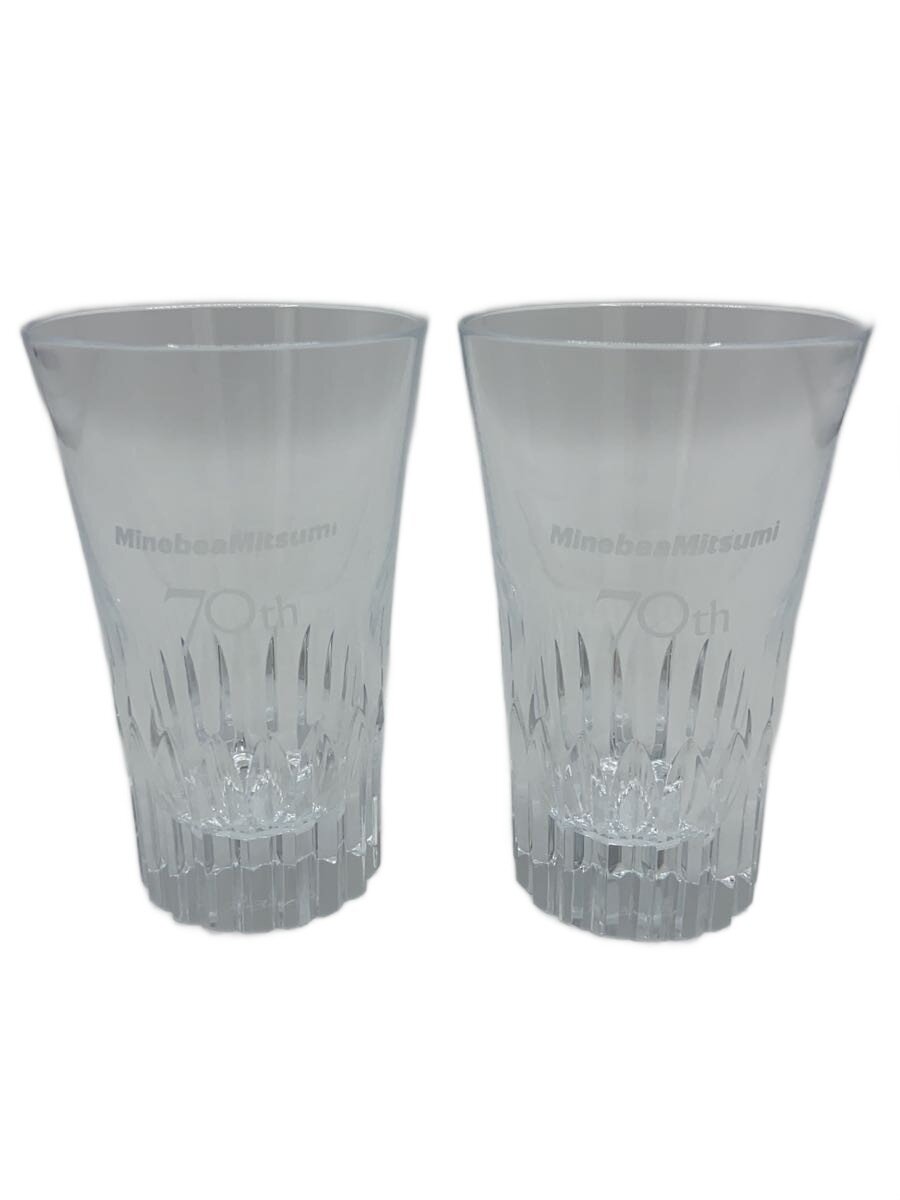 【中古】Baccarat◆ペアグラス/ヴィータ/企業名刻印有/2点セット/CLR//【キッチン用品】