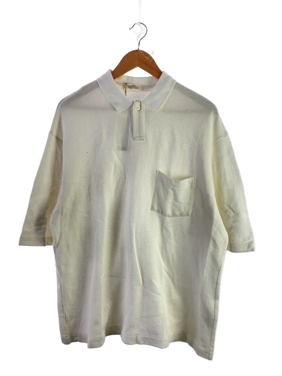 nest robe CONFECT◆ポロシャツ/4/コットン/WHT/002192-0055//