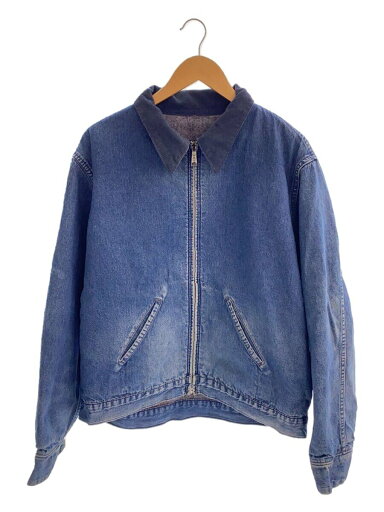【中古】sears◆80S/ブラケットデニムジャケット/BLU/無地//【メンズウェア】