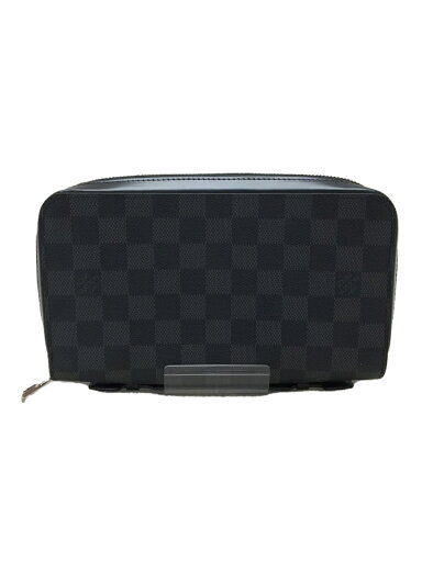 【中古】LOUIS VUITTON◆長財布/レザー/BLK/総柄/メンズ/N41503【服飾雑貨他】 【中古】LOUIS VUITTON◆長財布/レザー/BLK/総柄/メンズ/N41503【服飾雑貨他】