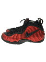 【中古】NIKE◆AIR FOAMPOSITE PRO/エアフォームポジットプロ/レッド/624041-604/27.5cm【シューズ】