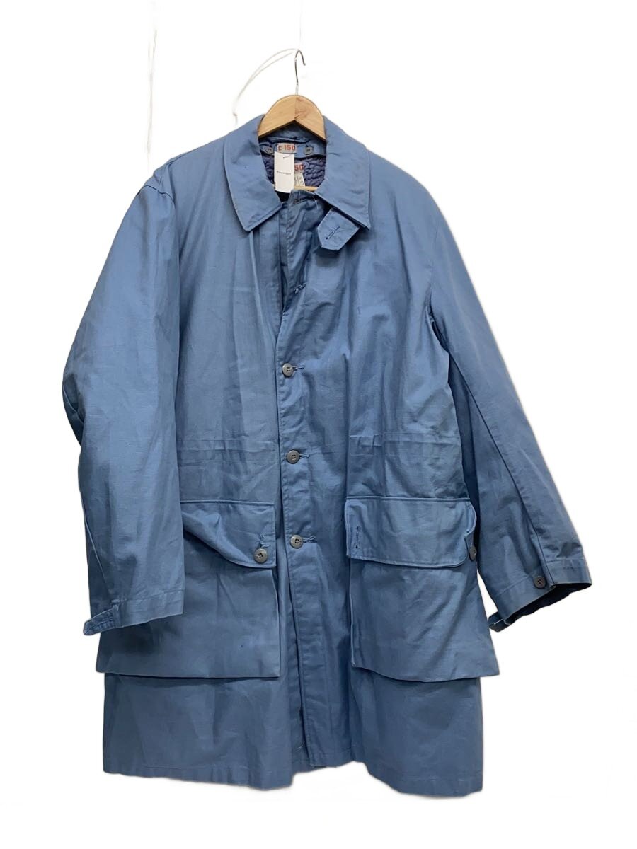 SWEDISH MILITARY◆M59/Civilforsvar/ライナー付き/コート/コットン/ブルー