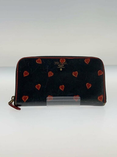 【中古】PRADA◆長財布/--/BLK/総柄/レディース【服飾雑貨他】 【中古】PRADA◆長財布/--/BLK/総柄/レディース【服飾雑貨他】