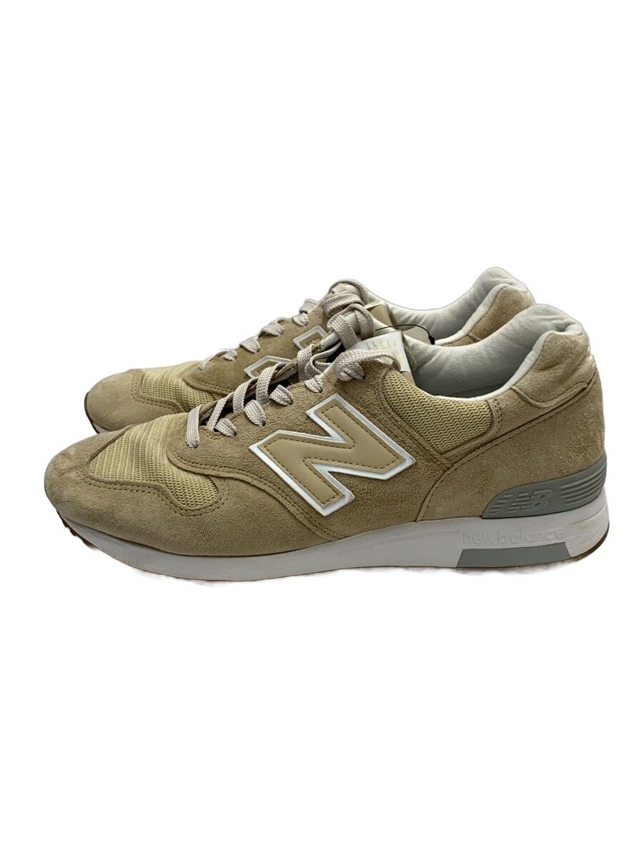 【中古】NEW BALANCE◆ローカットスニーカー/27cm/BEG/スウェード/M1400TN【シューズ】