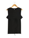 【中古】LUDLOW◆22AW/Betty/ベスト/1/ポリエステル/ブラック/【レディースウェア】(4)
