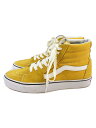 【中古】VANS◆ハイカットスニーカー/24cm/ORN/コーデュロイ/500714【シューズ】