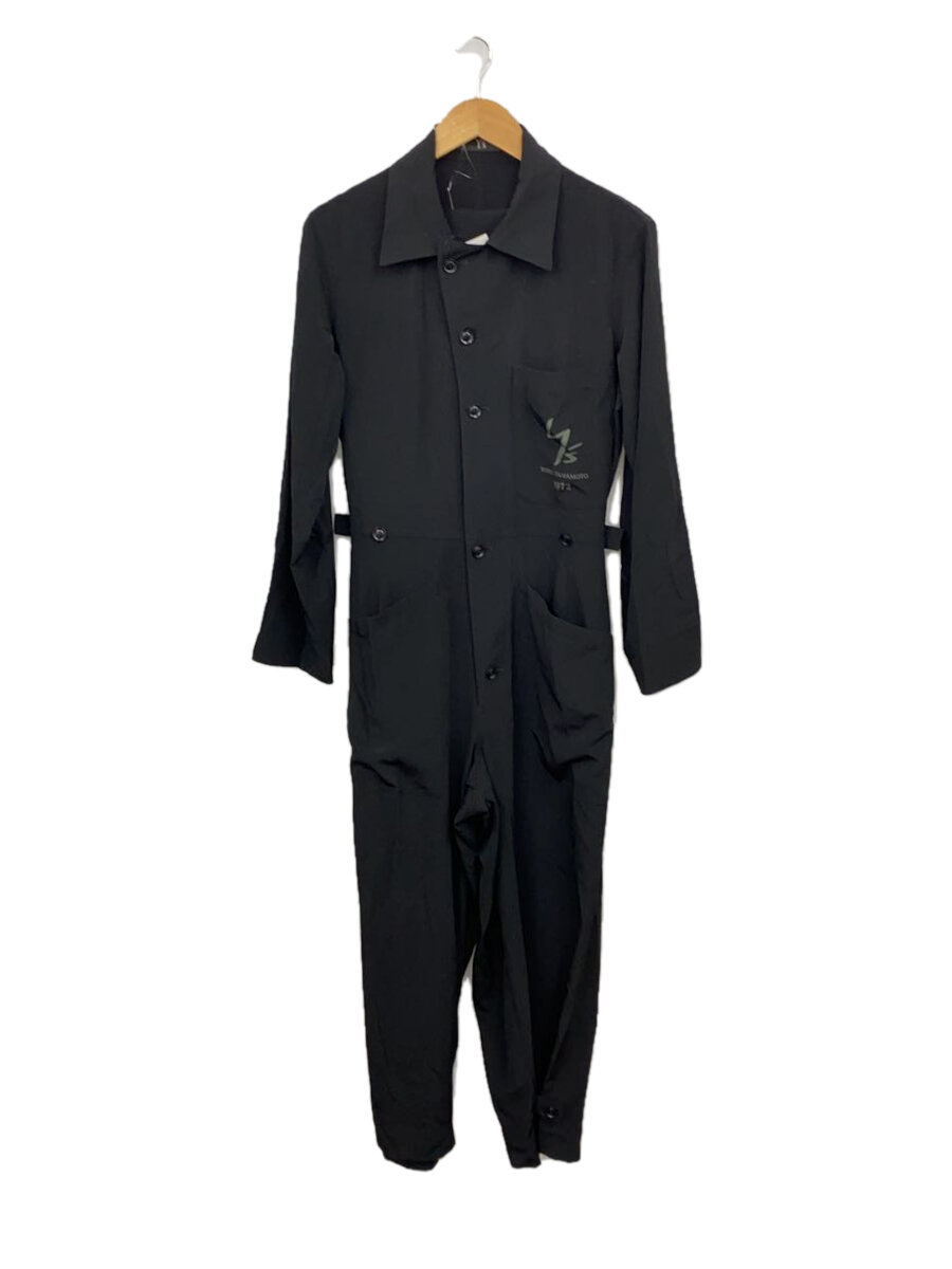 【中古】Y’s◆オールインワン/1/--/BLK/YW-D24-505【メンズウェア】