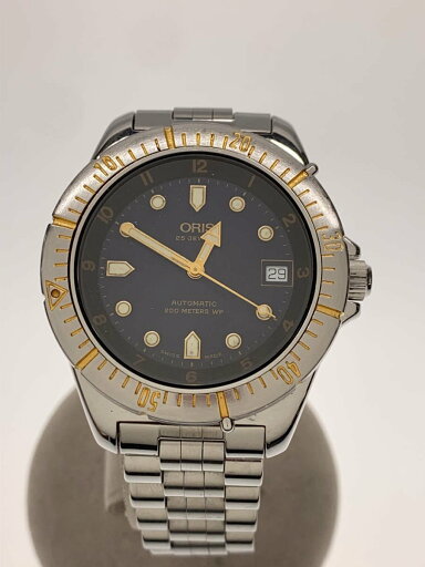 【中古】ORIS◆クォーツ腕時計/ベゼルパーツ欠品/SLV/SS/小傷有/20240408日差+1【服飾雑貨他】 【中古】ORIS◆クォーツ腕時計/ベゼルパーツ欠品/SLV/SS/小傷有/20240408日差+1【服飾雑貨他】