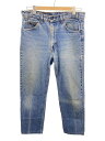 【中古】Levi’s◆ボトム/34/コットン/IDG/517/【メンズウェア】