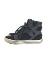 【中古】SUPRA◆ハイカットスニーカー/25.5cm/BLK【シューズ】