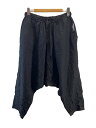 【中古】yohji yamamoto POUR HOMME◆19SS/シワ加工サルエルパンツ/2/HH-P15-004【メンズウェア】