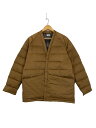【中古】NANGA◆DOWN PROOF COTTON DOWN HANTEN/コットンダウンハンテンFREE/コットン/ブラウン【メンズウェア】(4)