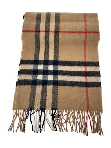 【中古】BURBERRY◆マフラー/カシミア/ベージュ/チェック/レディース/3929522【服飾雑貨他】 【中古】BURBERRY◆マフラー/カシミア/ベージュ/チェック/レディース/3929522【服飾雑貨他】