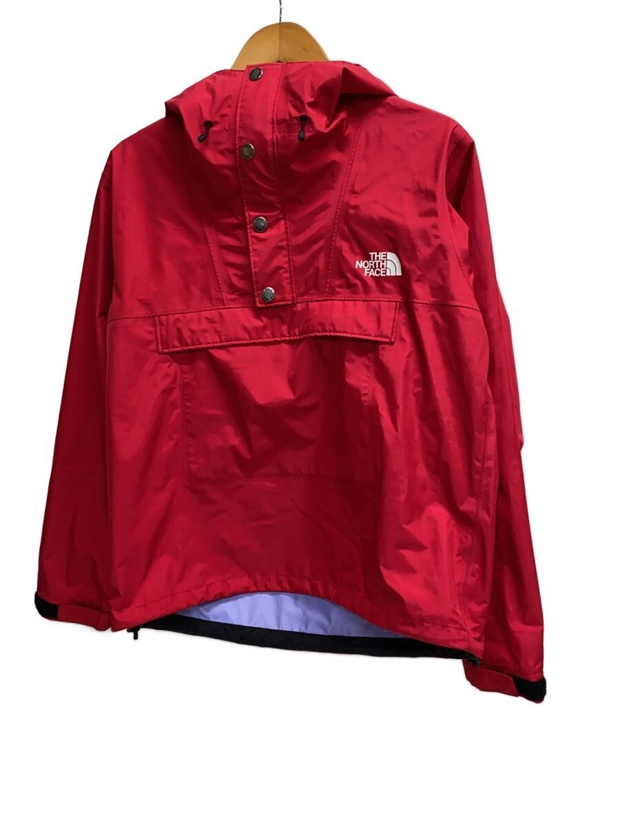 THE NORTH FACE◆MOUNTAIN RAINTEX ANORAK_マウンテンレインテックスアノラック/S/ナイロン/RED