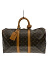 【中古】LOUIS VUITTON◆キーポル45_モノグラム・キャンバス_BRW/PVC/BRW//【バッグ】