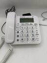【中古】Panasonic◆電話機 RU・RU・RU VE-GD25TA-W【家電・ビジュアル・オーディオ】