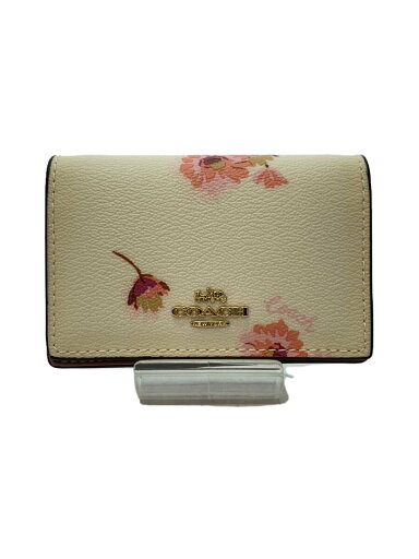 【中古】COACH◆カードケース/PVC/CRM/花柄/レディース/91561【服飾雑貨他】 【中古】COACH◆カードケース/PVC/CRM/花柄/レディース/91561【服飾雑貨他】