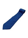 【中古】Salvatore Ferragamo◆ネクタイ/シルク/BLU/総柄/メンズ【服飾雑貨他】(4)
