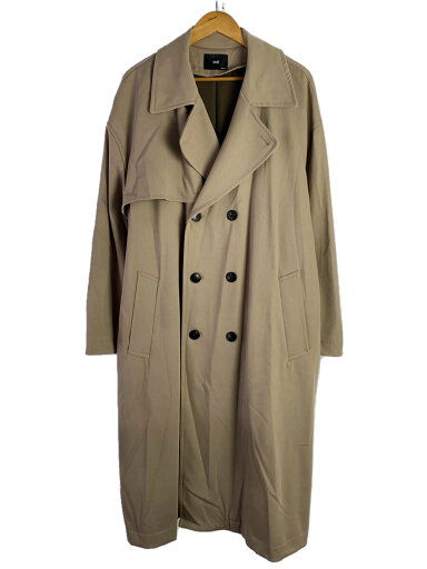 【中古】HARE◆トレンチコート/M/ポリエステル/BEG/無地/HA030249AD【メンズウェア】 【中古】HARE◆トレンチコート/M/ポリエステル/BEG/無地/HA030249AD【メンズウェア】