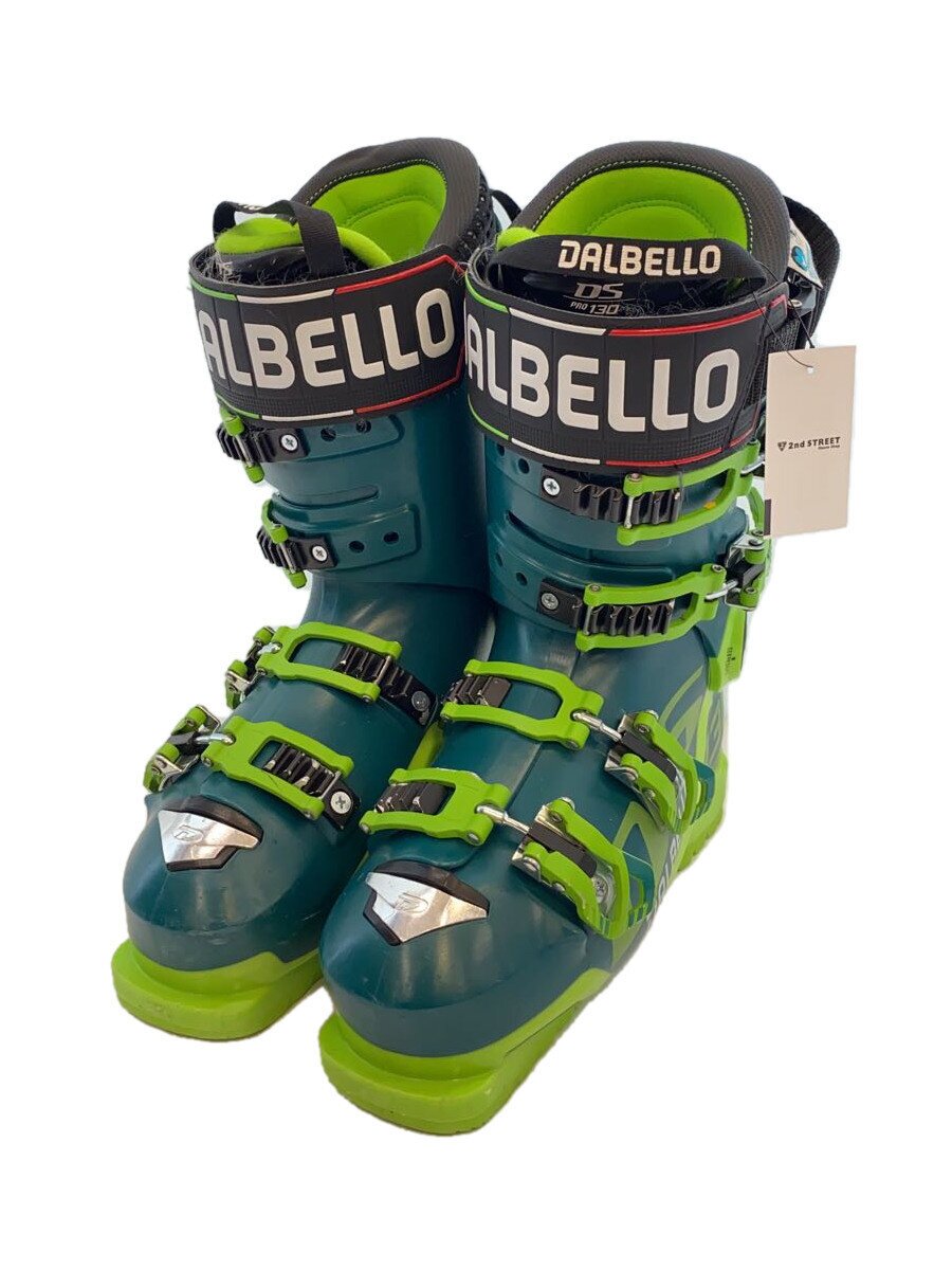 【中古】DALBELLO◆DS 130/スキーブーツ/24.5cm/GRN/アダルト【スポーツ】