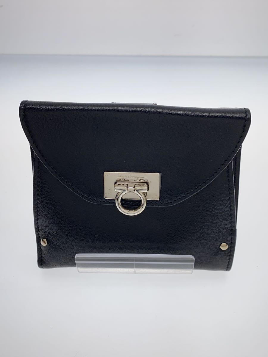 【中古】Salvatore Ferragamo◆2つ折り財