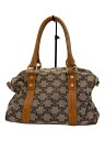 【中古】CELINE◆ボストンバッグ/キャンバス/BEG【バッグ】