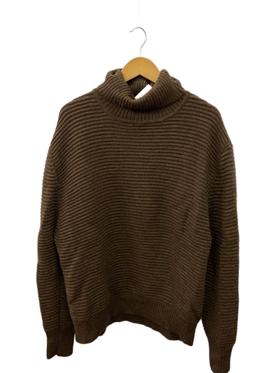 BISOWN/ニット・セーター(厚手)/3/ウール/BRW/24AW-BIS-KN01M