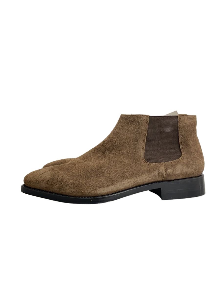 【中古】BARNEYS NEWYORK◆サイドゴアブーツ/39/BRW/スウェード【シューズ】