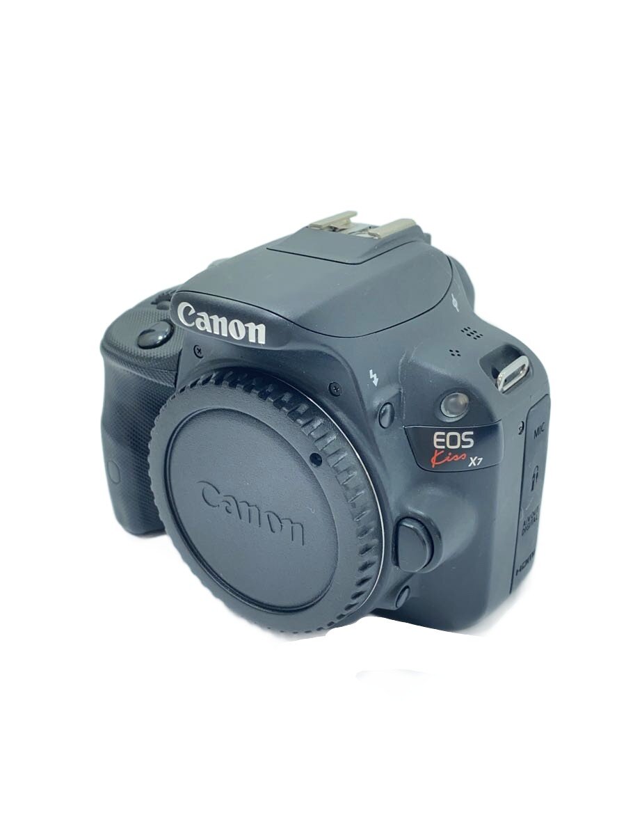 【中古】CANON◆デジタル一眼カメラ EOS Kiss X7 ダブルズームキット DS126441//【カメラ】