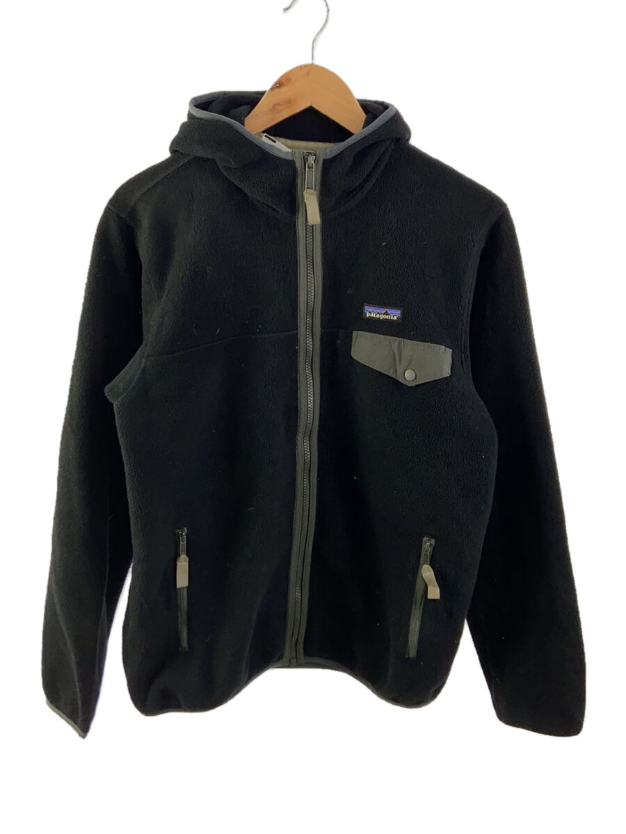 楽天2nd STREET 楽天市場店【中古】patagonia◆Lightweight Synchilla Snap-T Hoody/S/ポリエステル/BLK/25462【メンズウェア】
