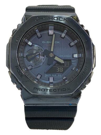 【中古】CASIO◆腕時計/デジアナ/ラバー/NVY/NVY/GM-2100N【服飾雑貨他】 【中古】CASIO◆腕時計/デジアナ/ラバー/NVY/NVY/GM-2100N【服飾雑貨他】