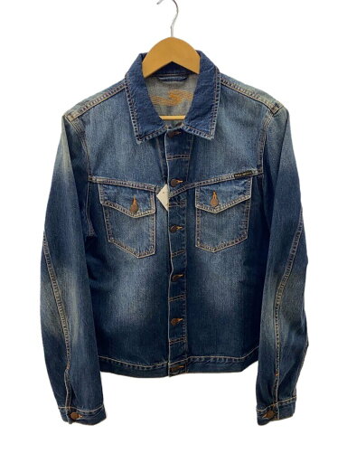 【中古】NUDIE JEANS◆Gジャン/M/コットン/IDG【メンズウェア】 【中古】NUDIE JEANS◆Gジャン/M/コットン/IDG【メンズウェア】