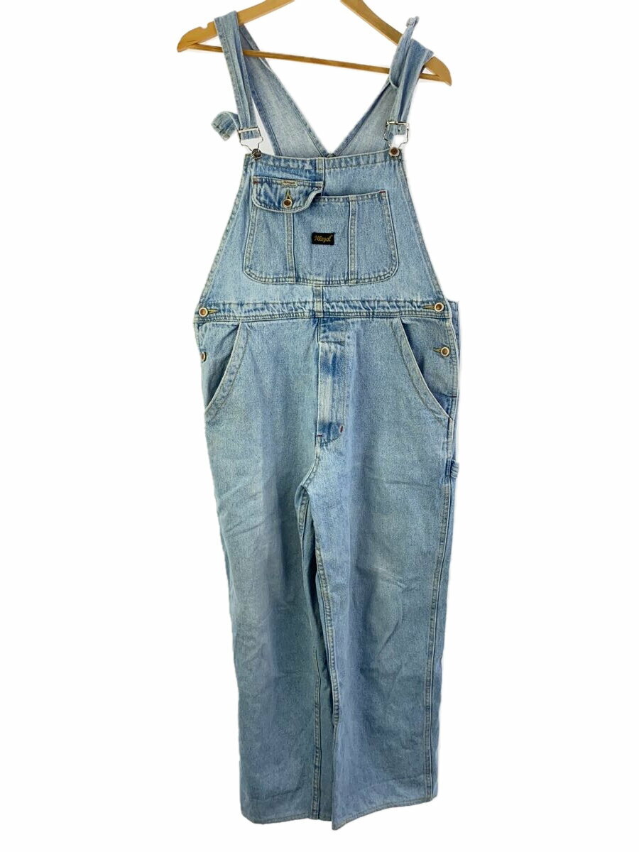 【中古】90s/ILLEGAL/オーバーオール/L/コットン/IDG/無地【メンズウェア】