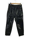 【中古】JieDa◆19SS/LAMINATE 3TUCK SLACKS/ボトム/1/ブラック/Jie-19S-PT07/【メンズウェア】