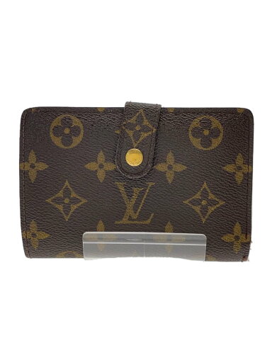 【中古】LOUIS VUITTON◆ポルト・モネ・ビエ・ヴィエノワ_モノグラム・キャンバス_BRW/PVC/BRW/レディース//【服飾雑貨他】 【中古】LOUIS VUITTON◆ポルト・モネ・ビエ・ヴィエノワ_モノグラム・キャンバス_BRW/PVC/BRW/レディース//【服飾雑貨他】