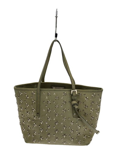 【中古】JIMMY CHOO◆トートバッグ/レザー/BEG/無地【バッグ】 【中古】JIMMY CHOO◆トートバッグ/レザー/BEG/無地【バッグ】