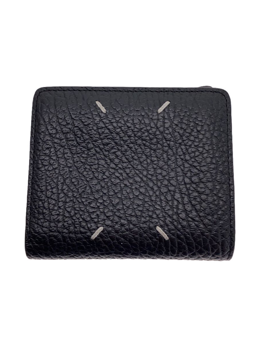楽天2nd STREET 楽天市場店【中古】Maison Margiela◆FLIP FLAP WALLET/2つ折り財布/レザー/BLK/無地/メンズ/SA1UI0023【服飾雑貨他】