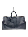 【中古】LOUIS VUITTON◆キーポル50_エピ_BLK/レザー/BLK【バッグ】