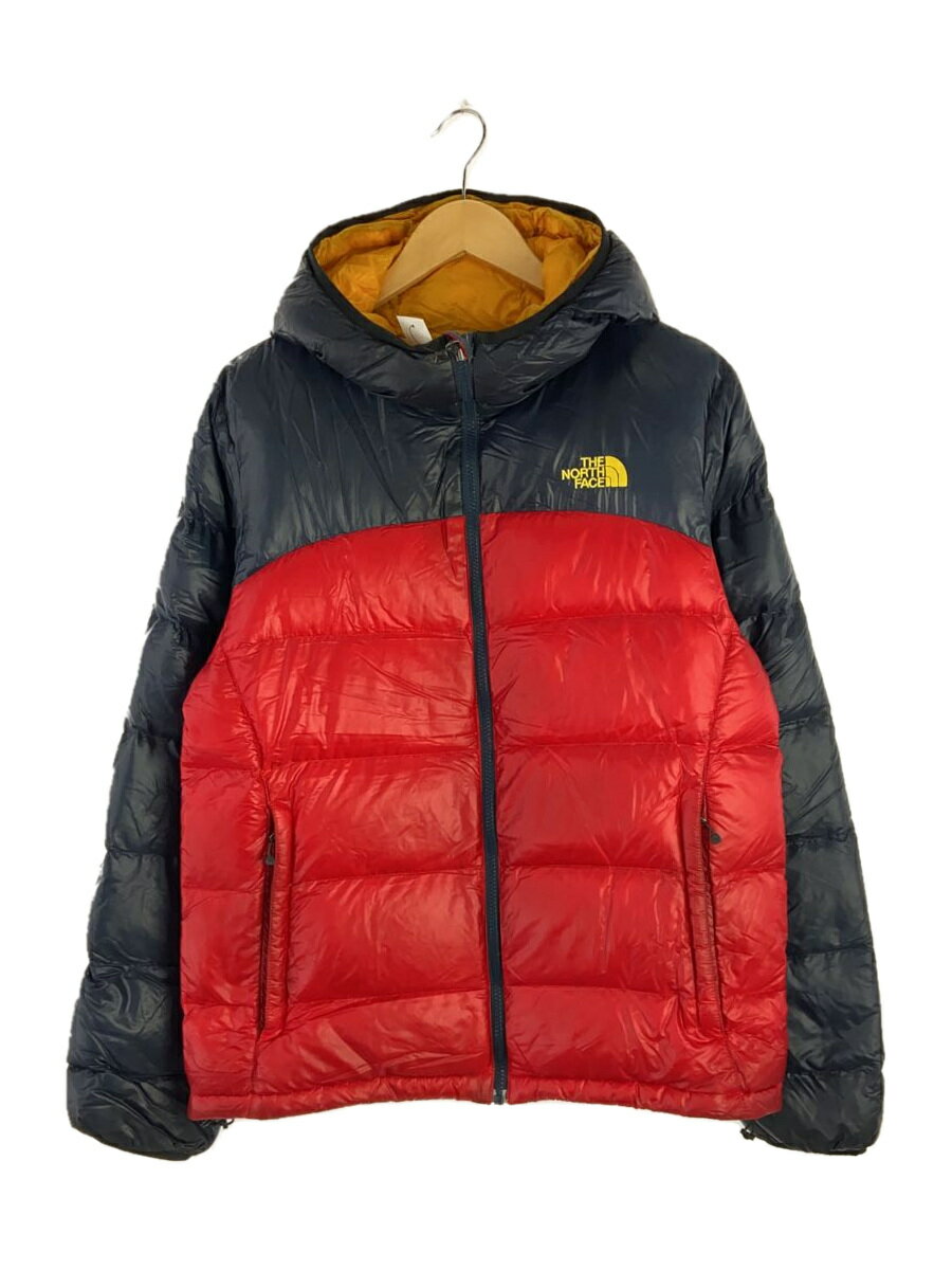 【中古】THE NORTH FACE◆ACONCAGUA HOODIE_アコンカグアフーディー/M/ナイロン/シミ ホツレ有【メンズウェア】