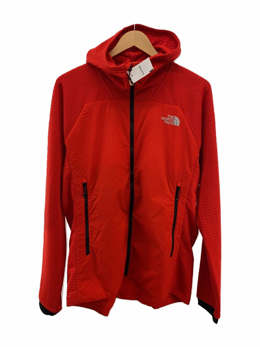 【中古】THE NORTH FACE◆マウンテンパーカ_NY31821R/L/ナイロン/赤/無地【メンズウェア】