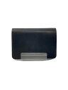 【中古】forme◆short wallet/2つ折り財布/レザー/BLK/メンズ//【服飾雑貨他】
