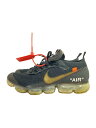 【中古】NIKE◆THE 10 AIR VAPORMAX FK OFF-WHITE VIRGIL ABLOH/ブラック/27.5cm/B【シューズ】